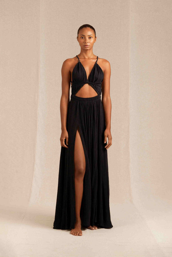 caravana KIMI DRESS - BLACK