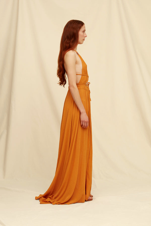 Caravana KIMI DRESS - BURNT ORANGE
