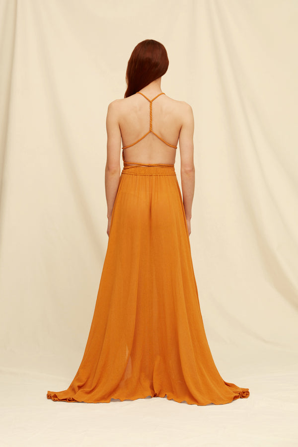 Caravana KIMI DRESS - BURNT ORANGE