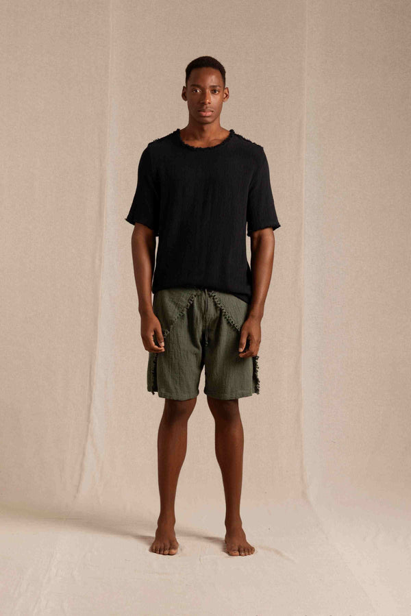 caravana KIMON SHIRT - BLACK