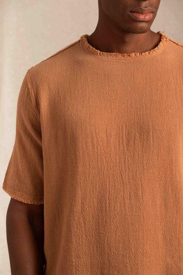 Caravana KIMON SHIRT - TOBACCO