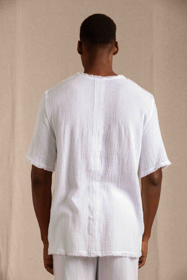 Caravana KIMON SHIRT - WHITE