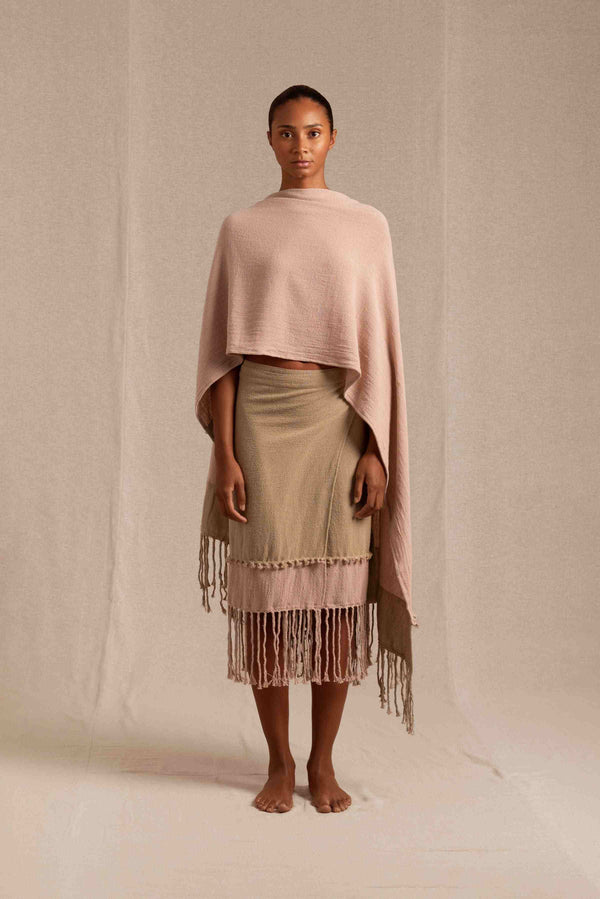 Caravana KUNTUR SKIRT - ANTIQUE ROSE / SEPIA TINT