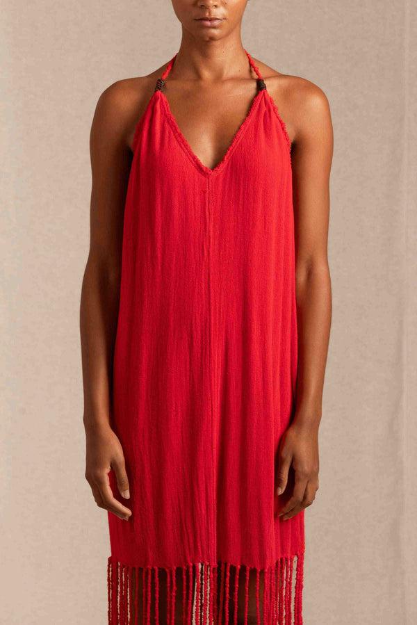 Caravana LAGAB DRESS - SCARLET