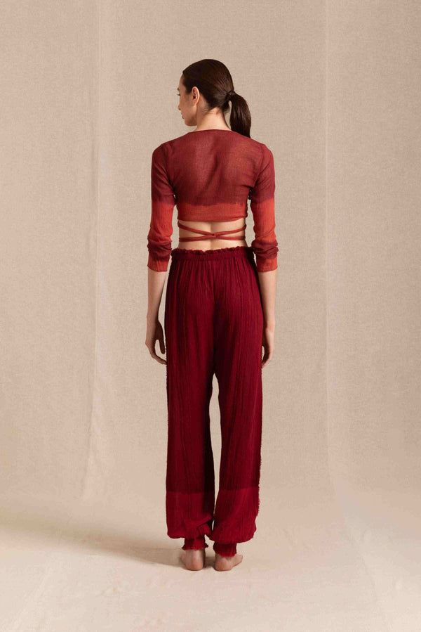 Caravana LAHUN TOP - CHERRY TIE DYE