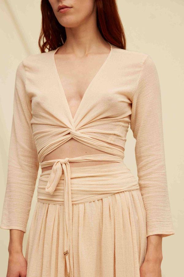 Caravana LAHUN TOP - SHELL PINK