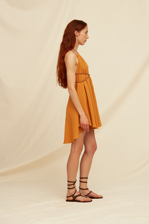 Caravana MAHAHUAL DRESS - BURNT ORANGE