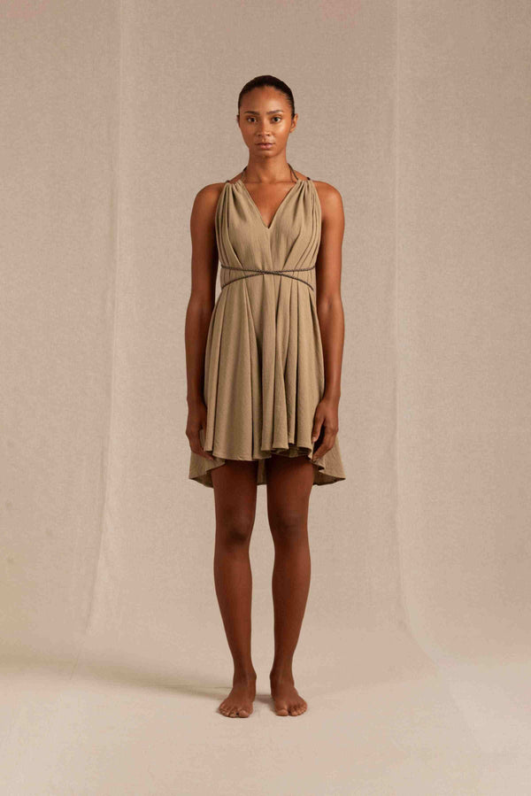 caravana MAHAHUAL DRESS - SEPIA TINT