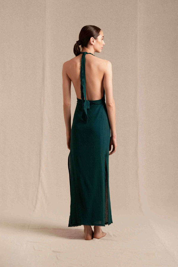 Caravana MALKI DRESS - ALPINE GREEN