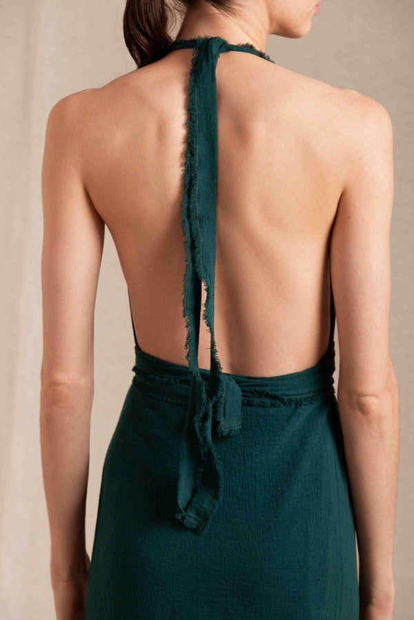 Caravana MALKI DRESS - ALPINE GREEN