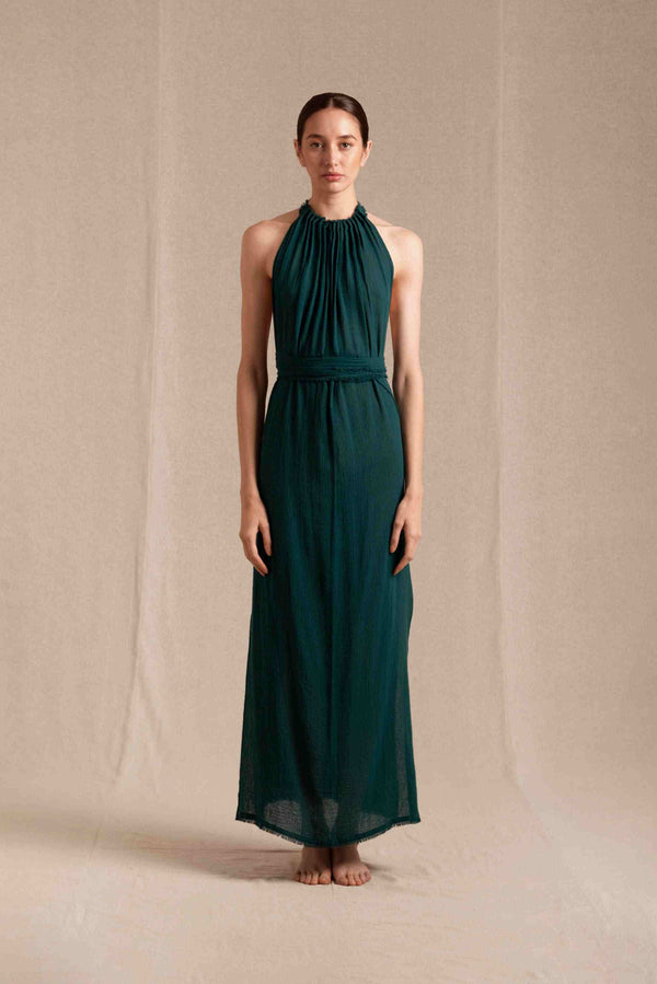 caravana MALKI DRESS - ALPINE GREEN