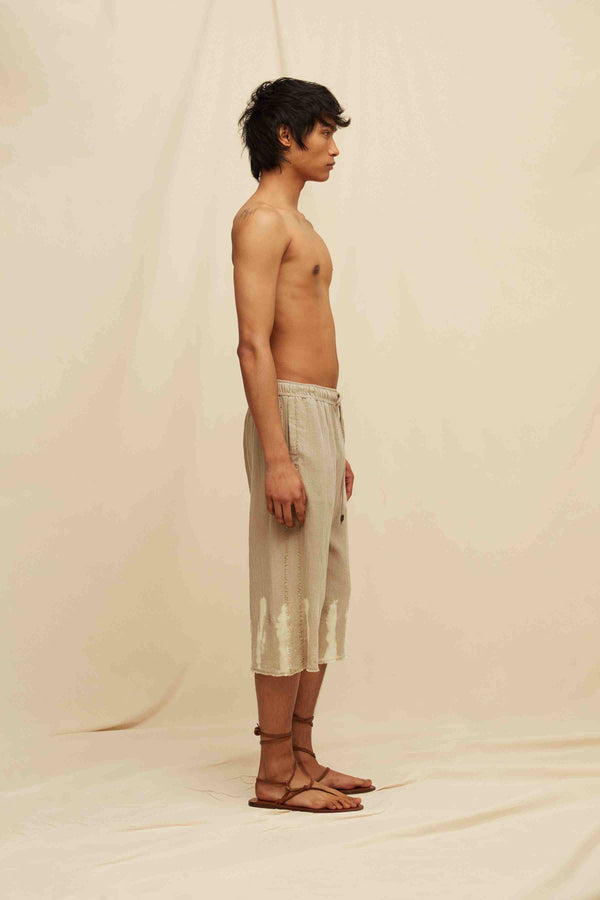 Caravana NEEM TIE DYE SHORTS - SEPIA TIE DYE