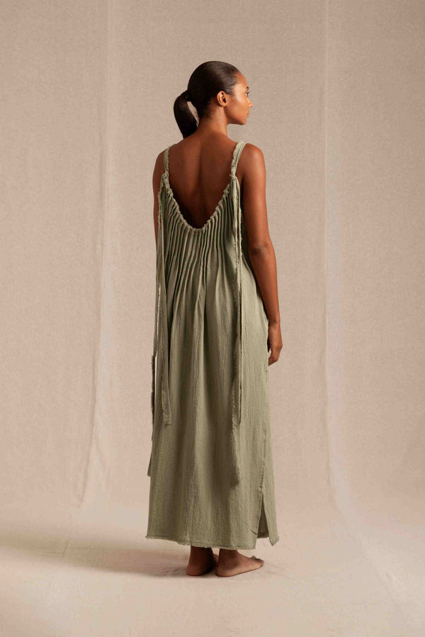 Caravana NELLI DRESS - SAGE GREEN