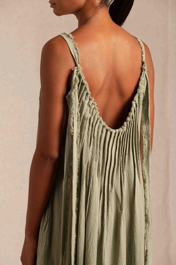 Caravana NELLI DRESS - SAGE GREEN