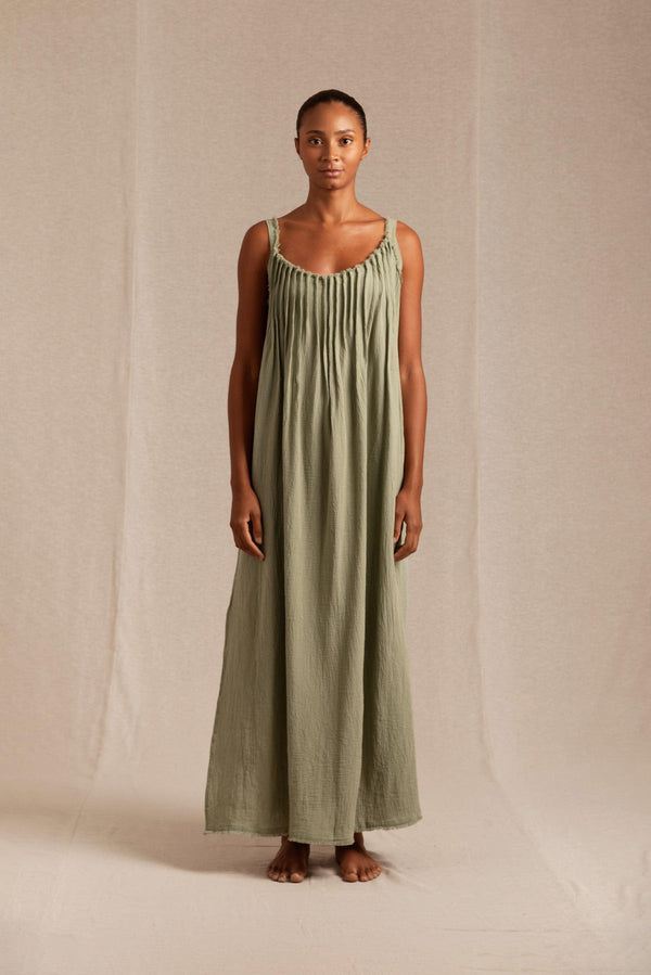 caravana NELLI DRESS - SAGE GREEN
