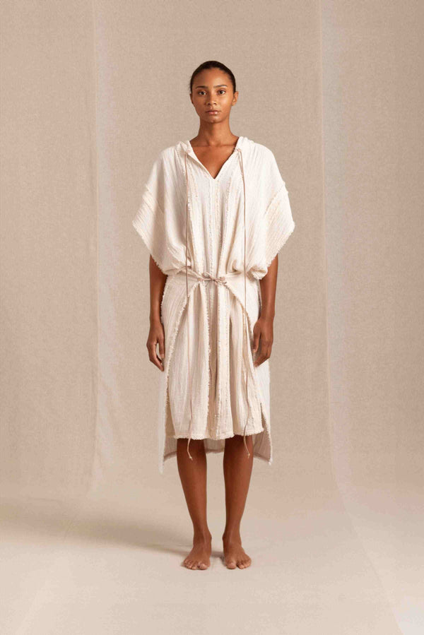 caravana NTUCHI PONCHO - NATURAL