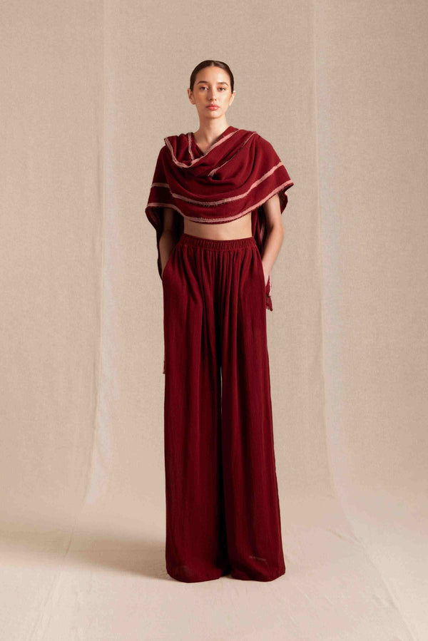 caravana NUXINI PANTS - CHERRY