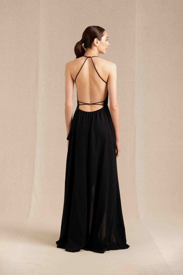 Caravana PAKAKU DRESS - BLACK