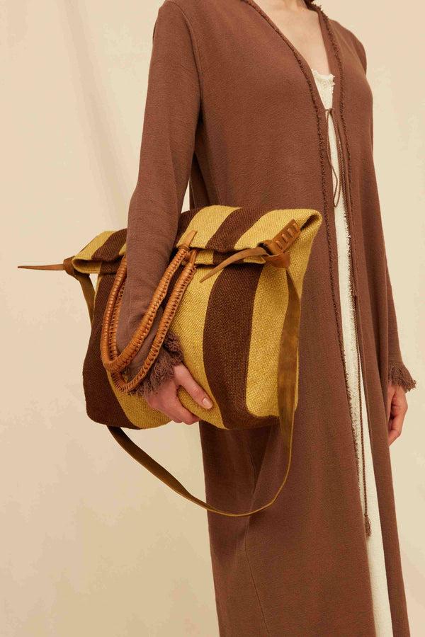 caravana PAYKA BAG - GREY ZINC / MUSTARD