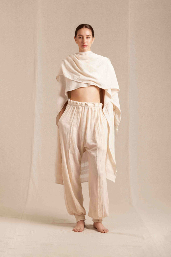 caravana SIBINCHE PANTS - NATURAL