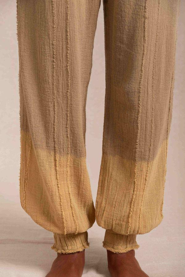 Caravana SIBINCHE PANTS - TIE DYE SEPIA TINT