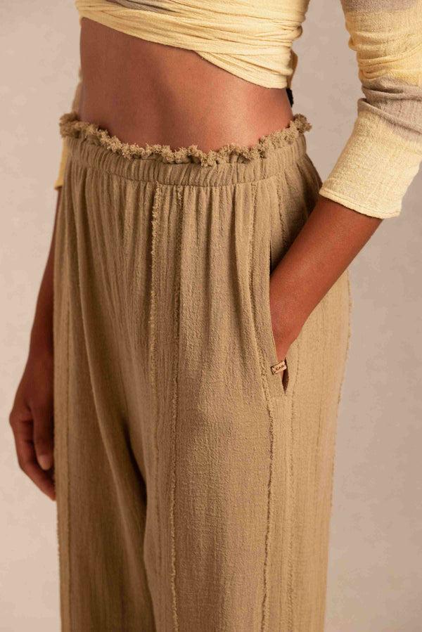 caravana SIBINCHE PANTS - TIE DYE SEPIA TINT