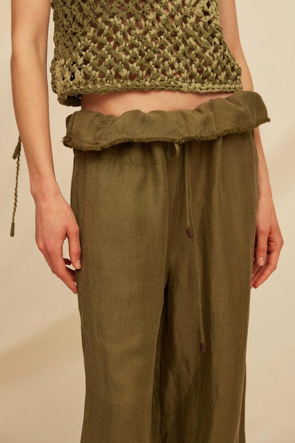 Caravana SIINTUN PANTS - OLIVE