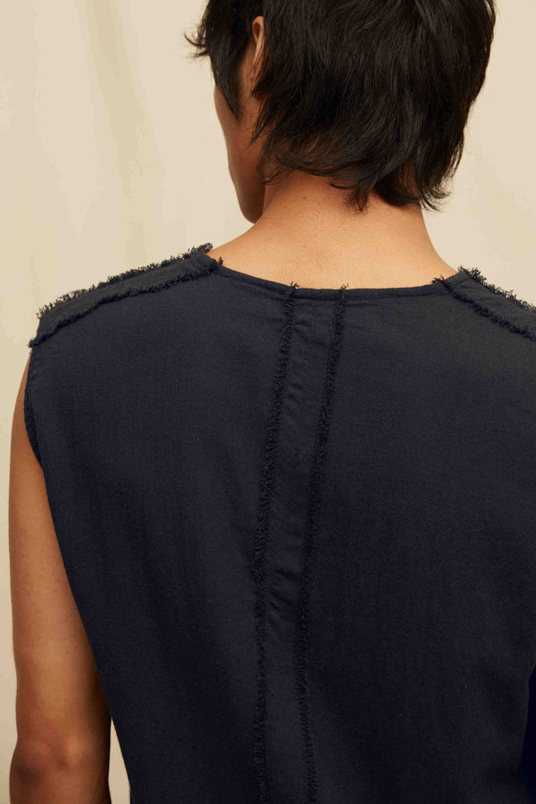 Caravana TATICH TIE DYE SHIRT - BLACK TIE DYE