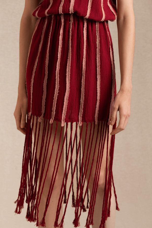 Caravana TIKUI DRESS - CHERRY / DESERT ROSE
