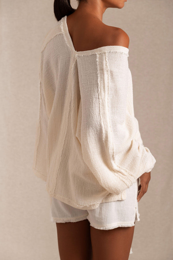 Caravana TIXHOLOP TOP - NATURAL