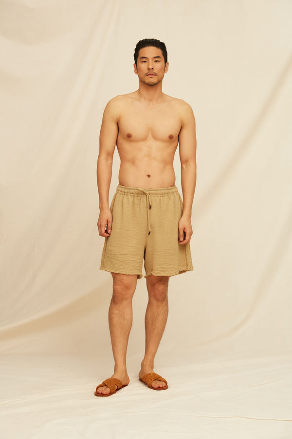 caravana TSE SHORTS - SEPIA