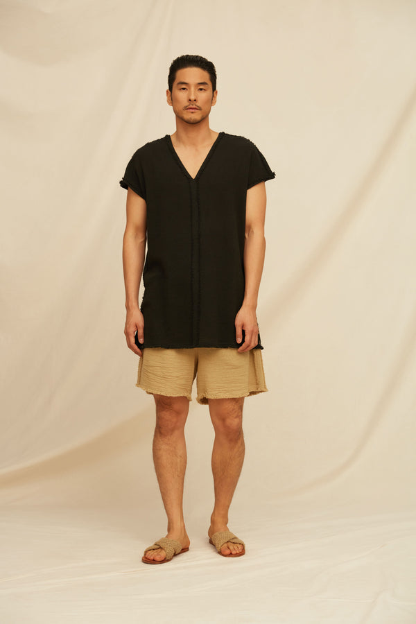 caravana TSIIBOL SHIRT - BLACK