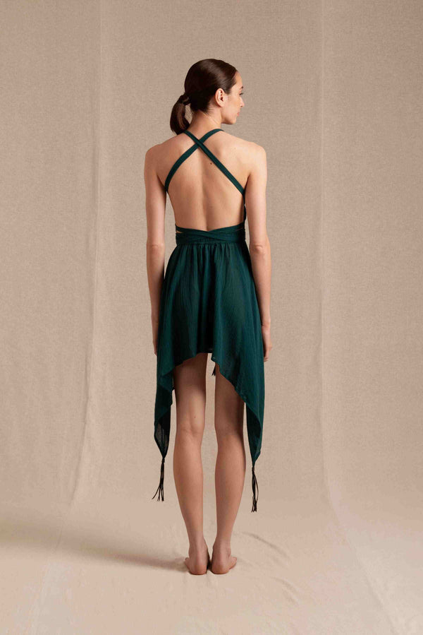 Caravana TSIKBAL DRESS - ALPINE GREEN