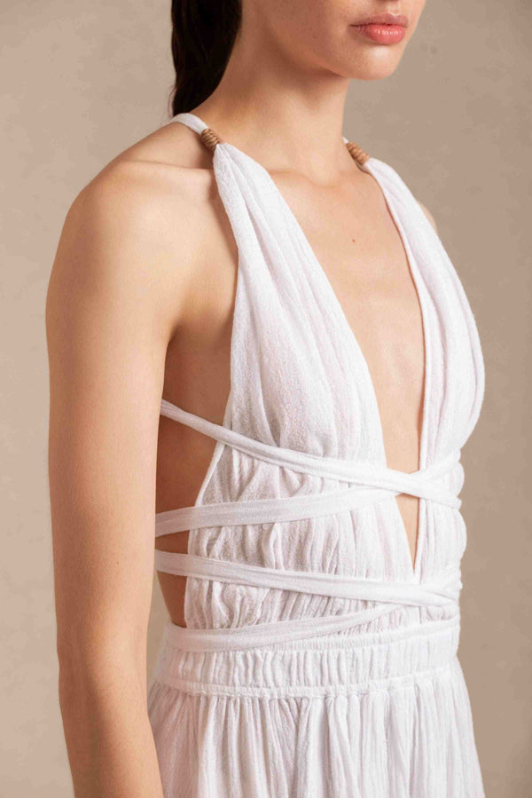 Caravana TSIKBAL DRESS - WHITE