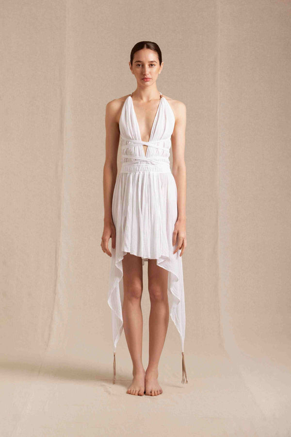 caravana TSIKBAL DRESS - WHITE