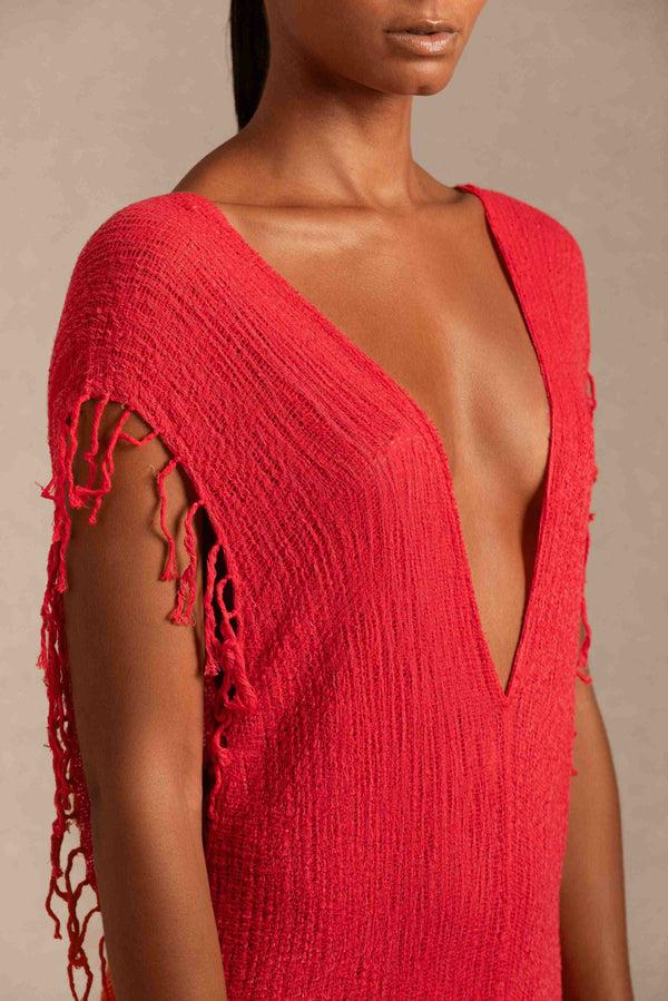 Caravana TUUNICH DRESS - SCARLET