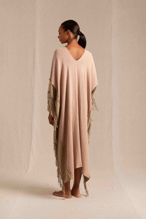 Caravana WISA DRESS - ANTIQUE ROSE / SEPIA TINT