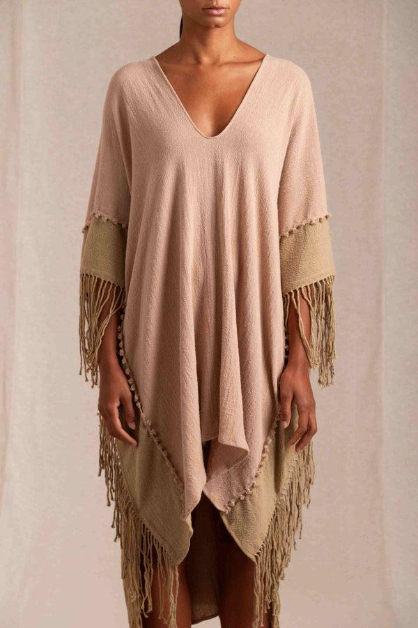 Caravana WISA DRESS - ANTIQUE ROSE / SEPIA TINT