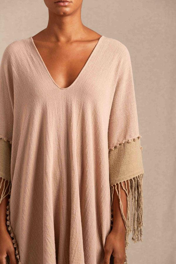 Caravana WISA DRESS - ANTIQUE ROSE / SEPIA TINT