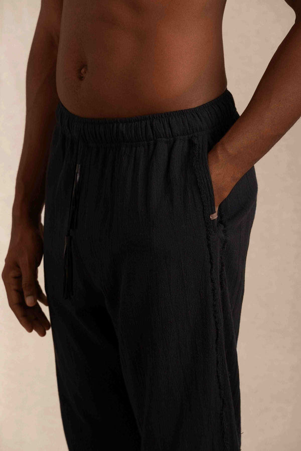 Caravana WOLPOCH PANTS - BLACK