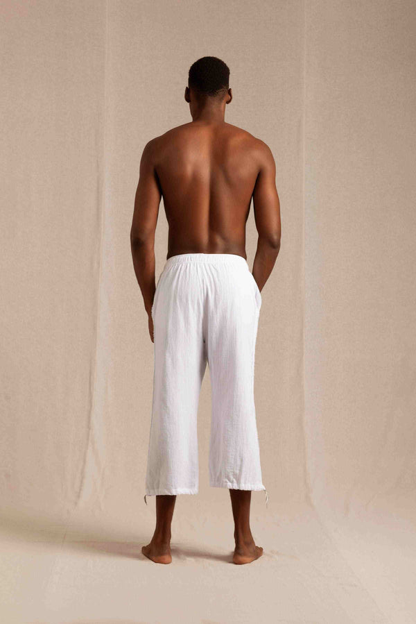 Caravana WOLPOCH PANTS - WHITE
