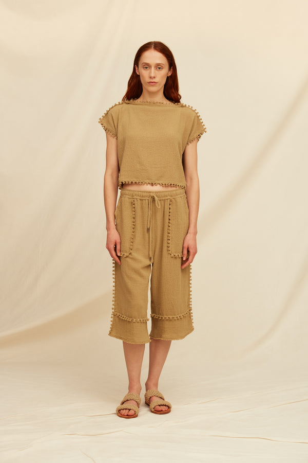 caravana XITHI SHORTS - SEPIA