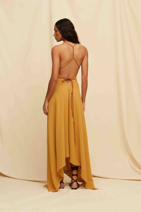 Caravana YATZIL DRESS - MUSTARD