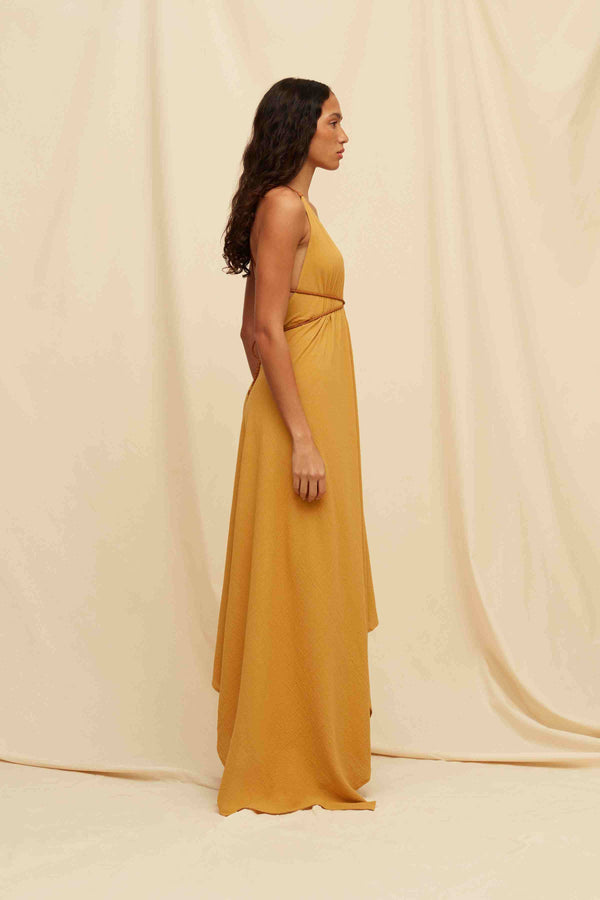 Caravana YATZIL DRESS - MUSTARD