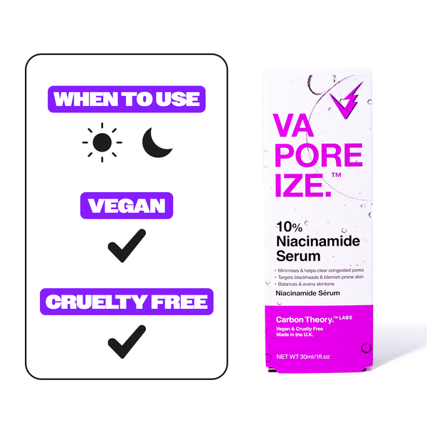 Carbon Theory VaPOREize 10% Niacinamide Serum