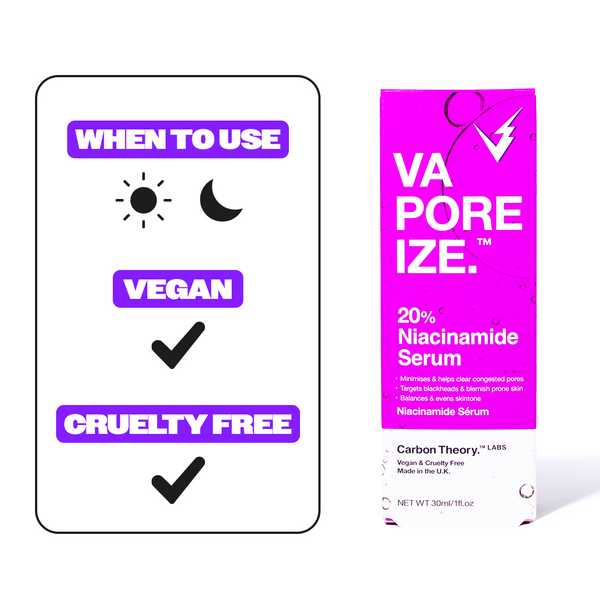 Carbon Theory VaPOREize 20% Niacinamide Serum