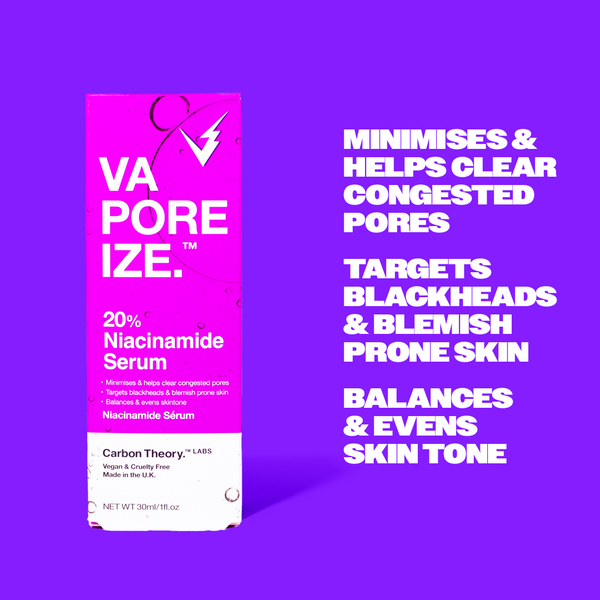 Carbon Theory VaPOREize 20% Niacinamide Serum