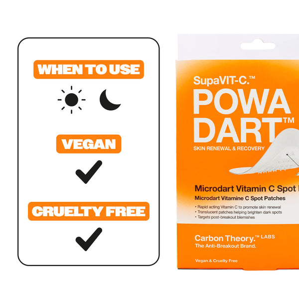 Carbon Theory Powa Dart - Vitamin C Microdart Spot Patches