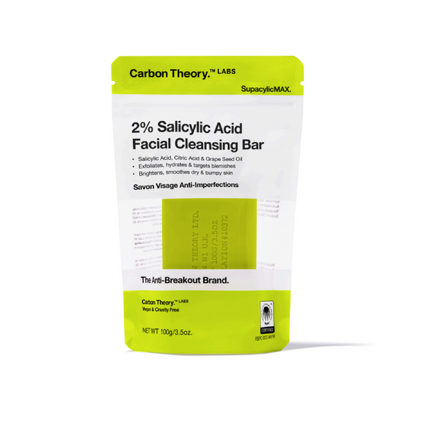 carbon theory SupacylicMax - 2% Salicylic Acid Facial Cleansing Bar