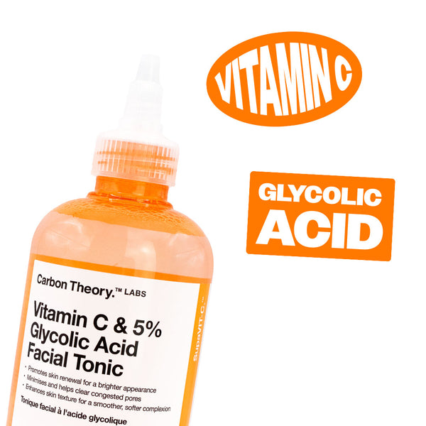 Carbon Theory SupaVIT-C - 5% Glycolic & Vitamin C Facial Tonic